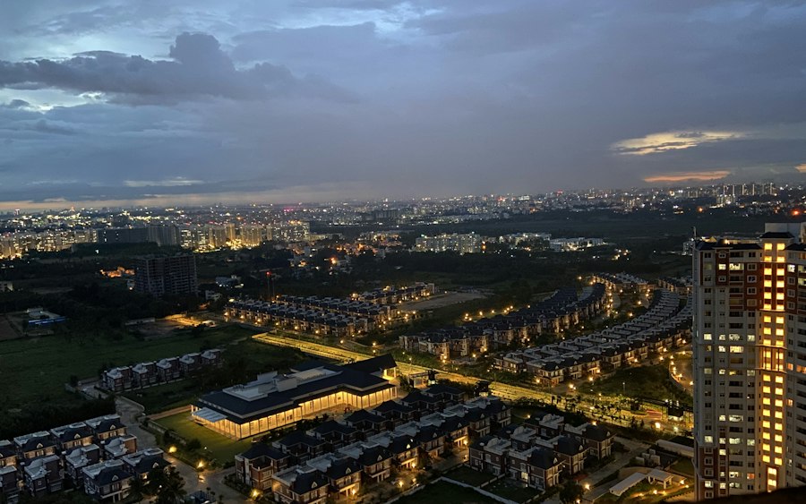 Bengaluru city view