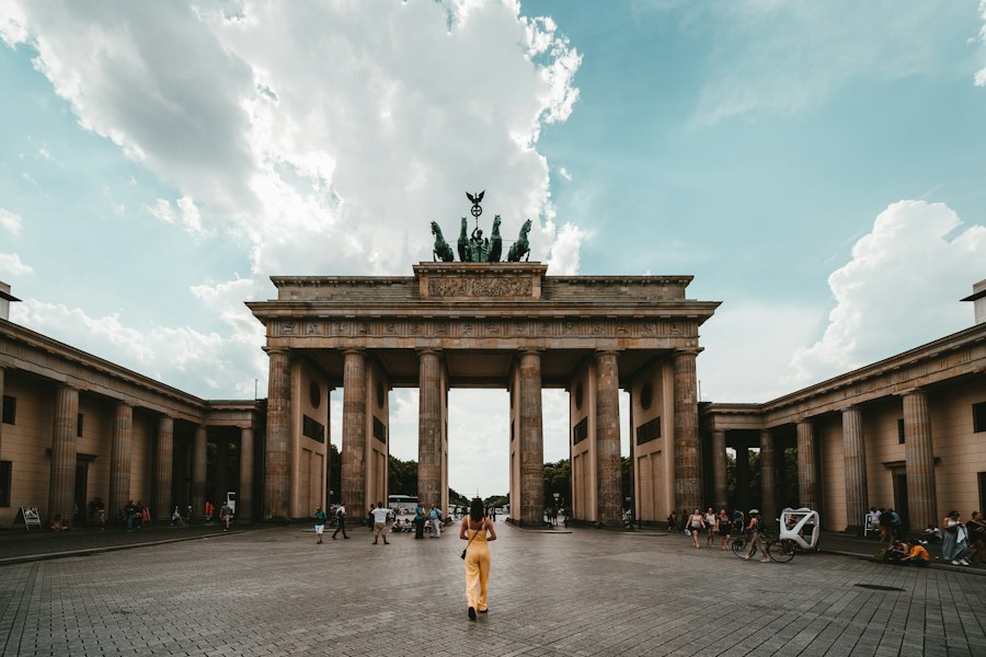 Berlin city view