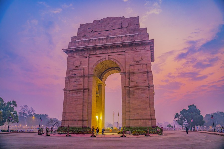 Delhi city view
