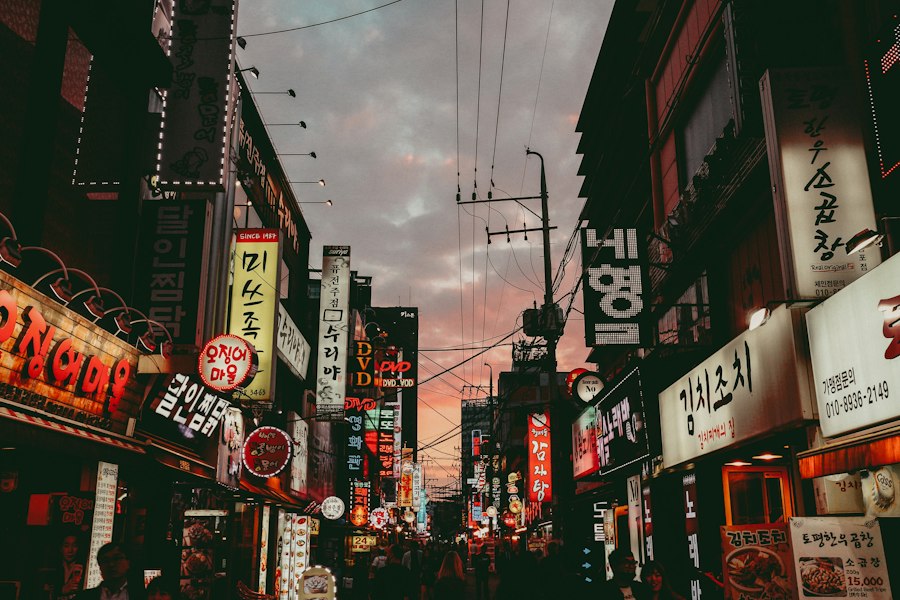 Seoul city view